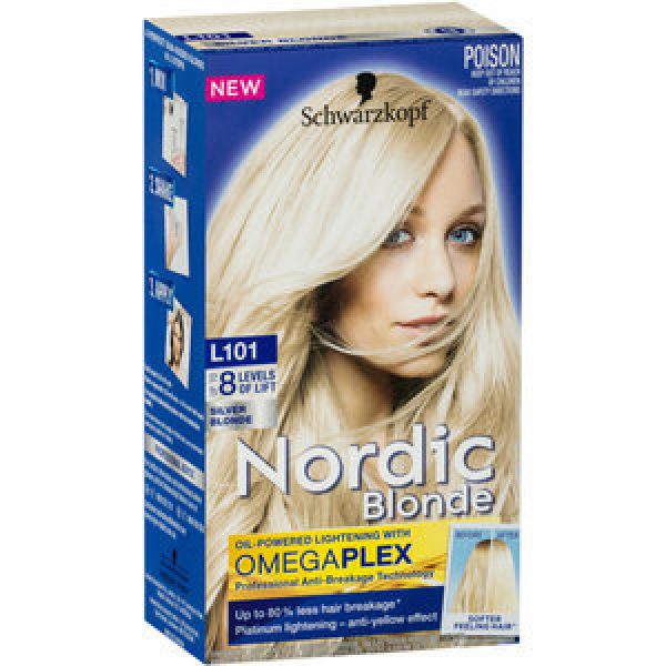 Nordic Blonde Hair Colour Silver Blonde L101 Reviews - Black Box Nordic Blonde Hair Colour Silver Blonde L101 Reviews - Black Box