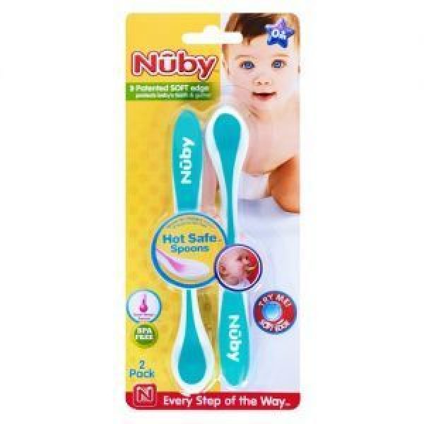 Nuby Baby Cutlery Hot Safe Spoons