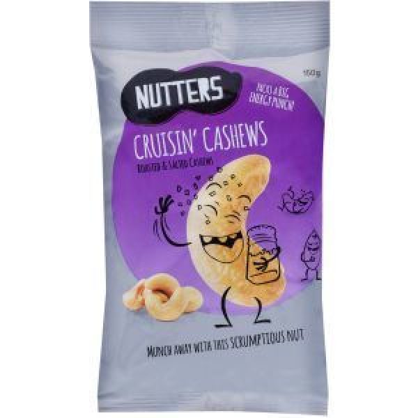 Nutters Cashews Cruisin Cashews Reviews - Black Box