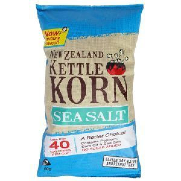 Nz Kettle Korn Popcorn Sea Salt