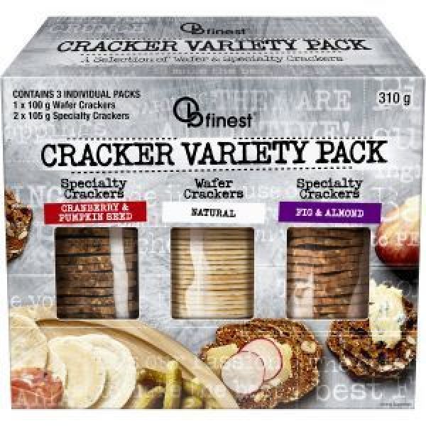 Ob Finest Crackers Variety Pack