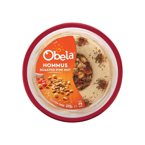 Obela Hommus Roasted Pine Nut Reviews Black Box
