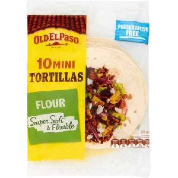 Old El Paso Mexican Mini Tortillas 250g