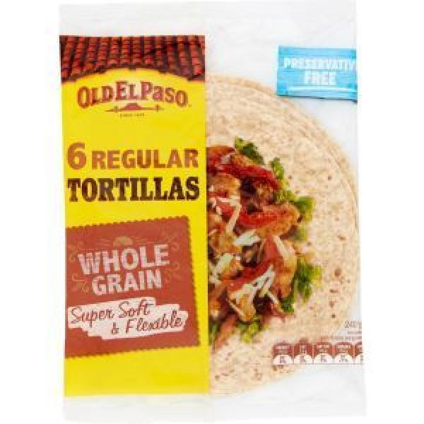 Old El Paso Mexican Tortillas Wholegrain