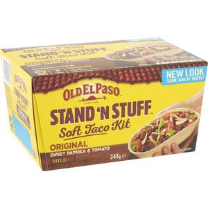 Old El Paso Stand N Stuff Mexican Soft Taco Kit Mild