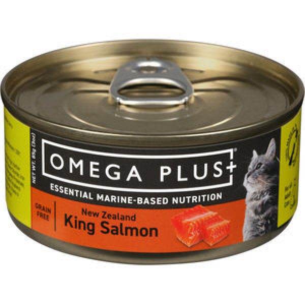 Omega Plus Wet Cat Food Salmon