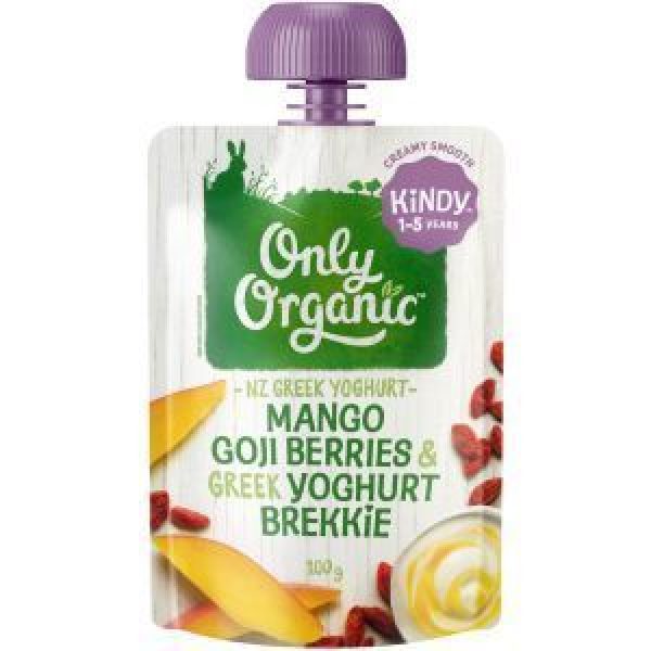 Only Organic Kids Meal Mango, Goji Berries & Yoghurt