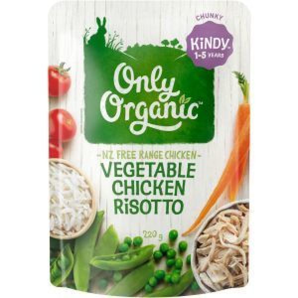 Only Organic Kindy Kids Meal Vegetable Chicken Risotto