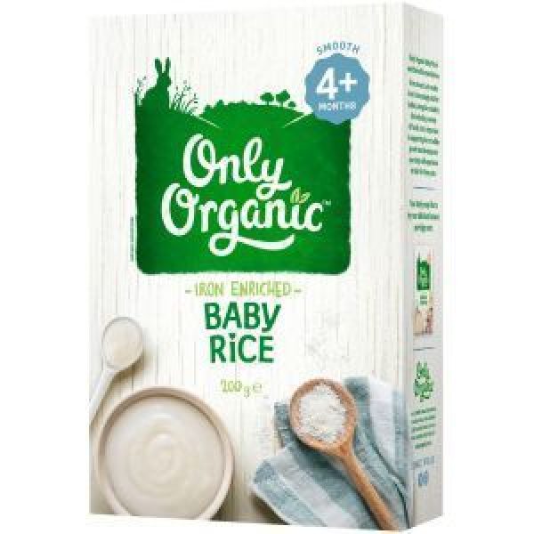 Only Organic Stage 2 Baby Food Baby Rice