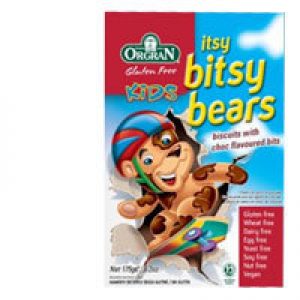 Orgran Biscuits Itsy Bitsy Bears