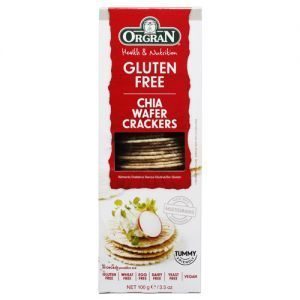 Orgran Crackers Chia Wafers