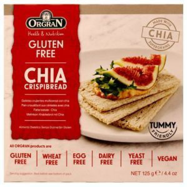Orgran Crispbread Chia