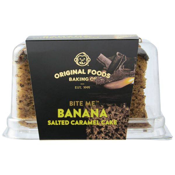 Original Foods Cake Banana Salted Caramel