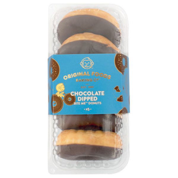 Original Foods Donuts Chocolate Dipped
