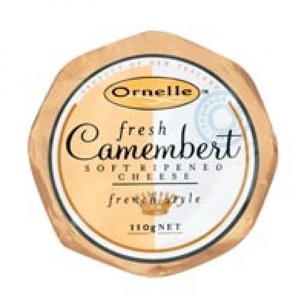 Ornelle Soft White Cheese Camembert Wheel