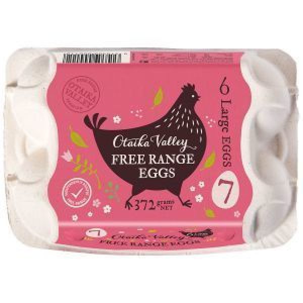 Otaika Valley Eggs Half Dozen Free Range Size 7