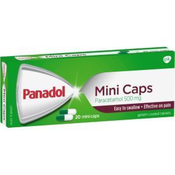 Panadol Paracetamol Mini Capsules