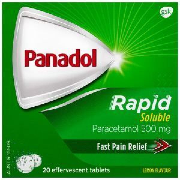 Panadol Paracetamol Rapid Soluble