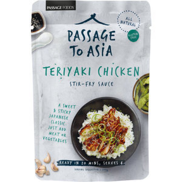 Passage To Asia Japanese Teriyaki Chicken Stirfry Sauce
