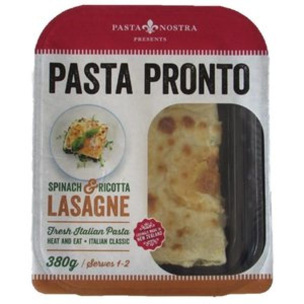Pasta Pronto Chilled Meal Spinach & Ricotta Lasagne