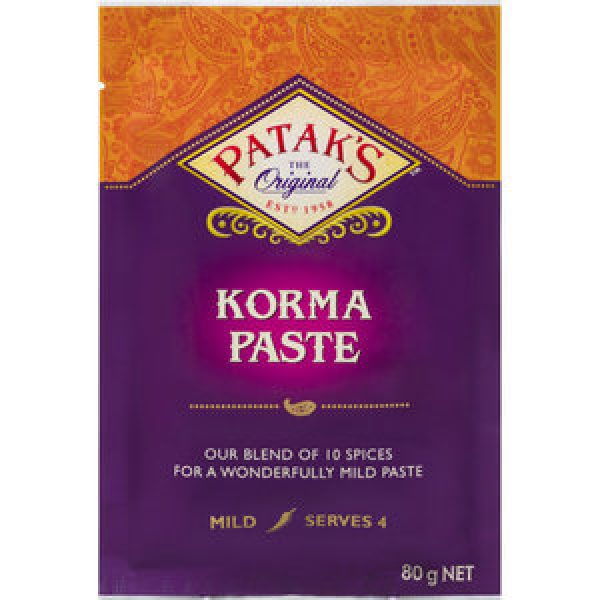 Pataks Simmer Sauce Korma Curry Paste Reviews Black Box
