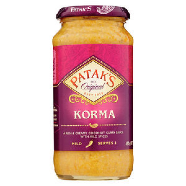 Pataks Simmer Sauce Korma Simmer Sauce