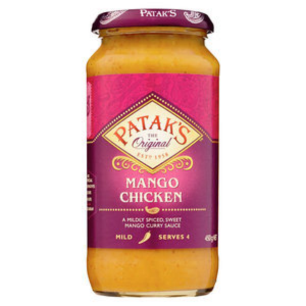 Pataks Simmer Sauce Mango Chicken