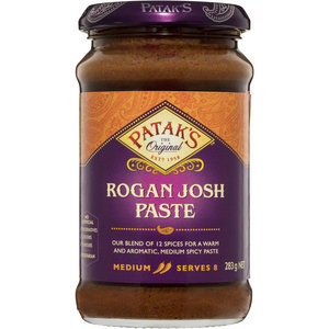 Pataks Simmer Sauce Rogan Josh Curry Paste Reviews - Black Box