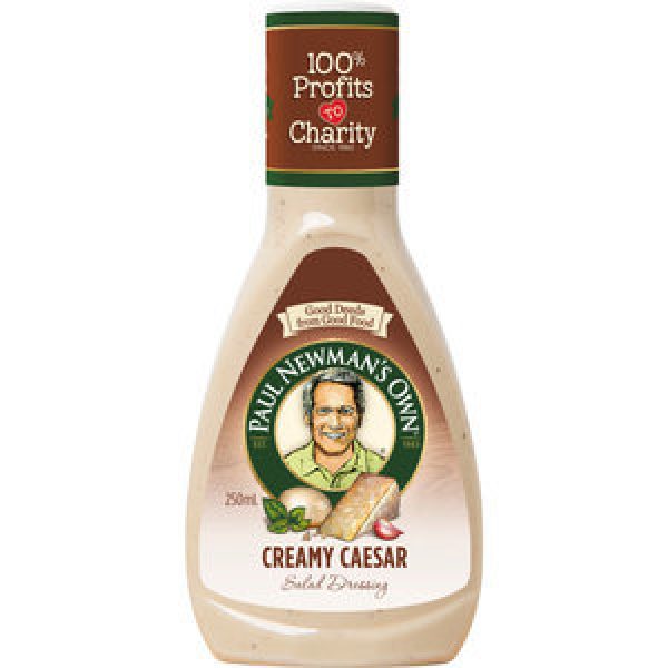 Paul Newmans Own Salad Dressing Creamy Caesar
