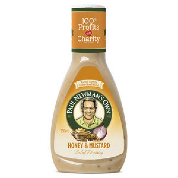 Paul Newmans Own Salad Dressing Honey Mustard