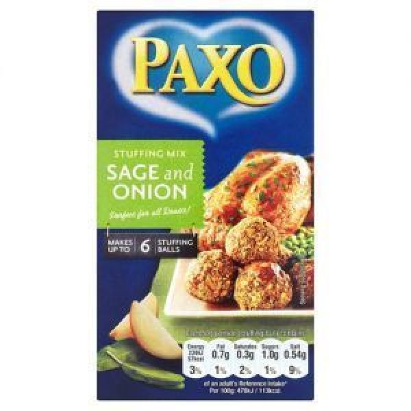 Paxo Stuffing Mix Sage & Onion