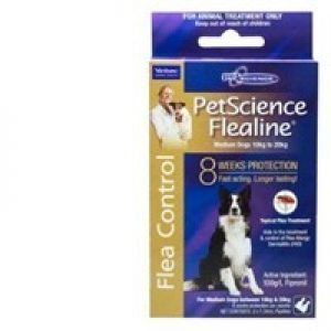 Pet Science Flea Treatment Medium Dog 134mls Each