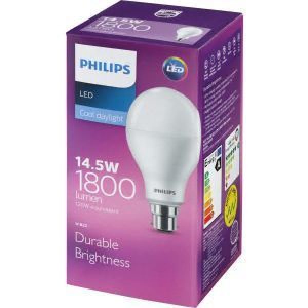 Philips Led Bayonet Light Bulb 14.5w 1800lm Cool Daylight