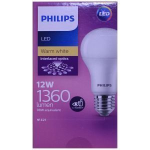 Philips Led Screw Light Bulb 12w 1360lm Warm White