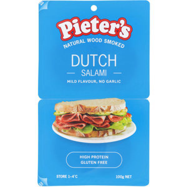 Pieters Salami Sliced Dutch