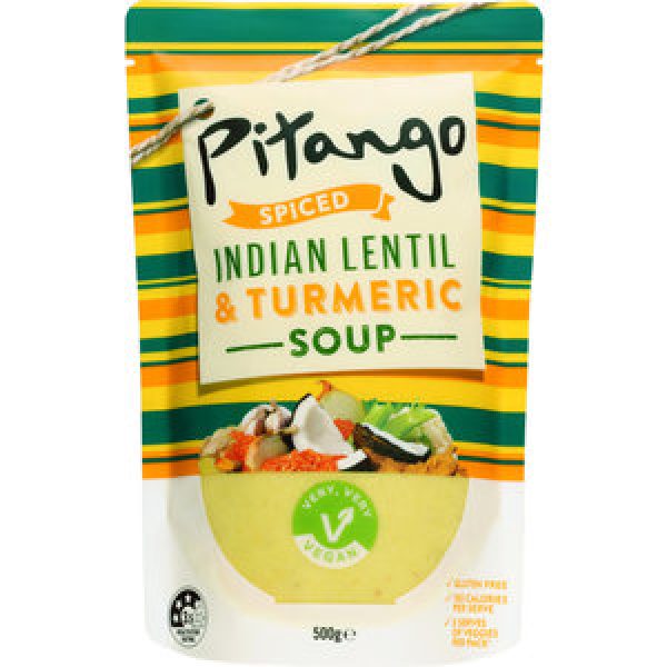 Pitango Chilled Soup Spiced Indian Lentil Turmeric
