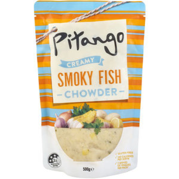 Pitango Creamy Chilled Soup Smoky Fish Chowder