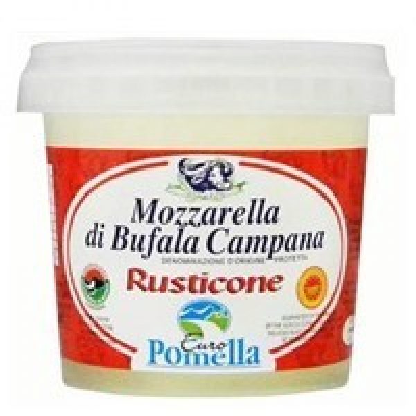 Pomella Rusticone Semi Soft Cheese Mozzarella Buffalo Balls