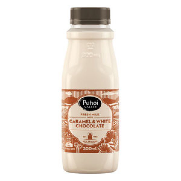 Puhoi Valley Flavoured Milk Caramel & White Chocolate