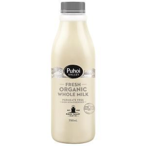 Puhoi Valley Organic Milk Non Homogenised