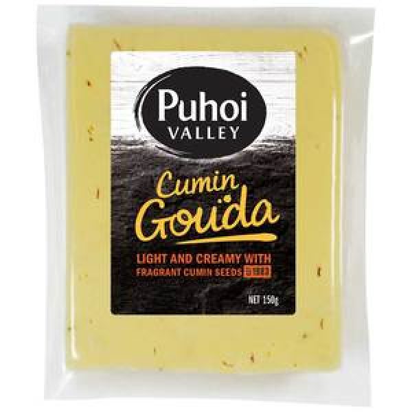 Puhoi Valley Semi Soft Cheese Gouda Cumin