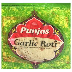 Punjas Indian Garlic Roti