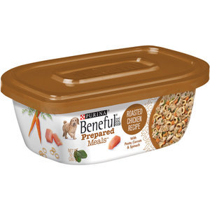 Beneful Chicken Dog Food Reviews : Beneful Prepared Meals Roasted Chicken Recipe Wet Dog Food ... / Our yorkies are extremely picky and.