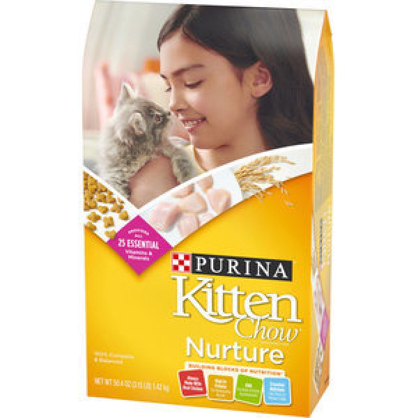 Purina Kitten Chow Dry Cat Food Nurture