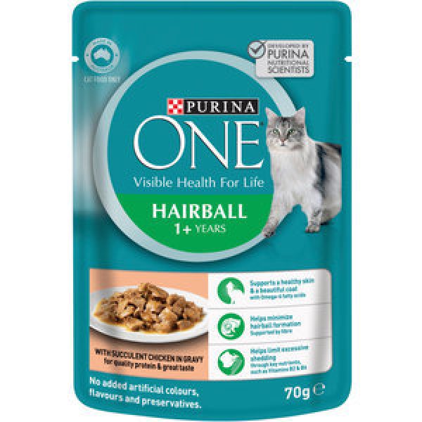 Purina One Hairball Cat Food Chicken