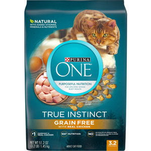 Purina One True Instinct Cat Food Chicken Grain Free ...