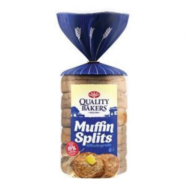 Quality Bakers Wholegrain Muffin Splits