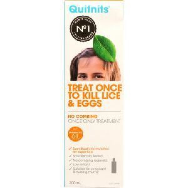 Quit Nits Head Lice Treatment One Treatment