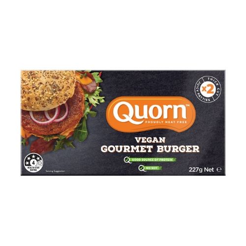 Quorn Vegan Gourmet Burgers Reviews - Black Box