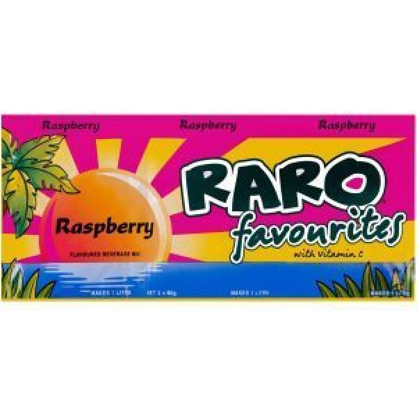 Raro Sachet Drink Mix Raspberry 240g